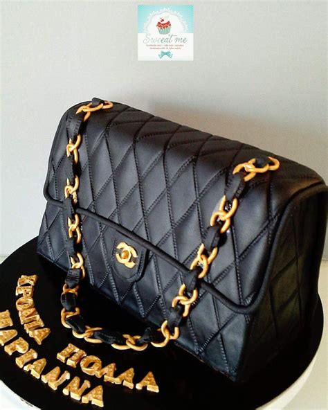 black chanel handbag cake|expensive black purses quilted chanel.